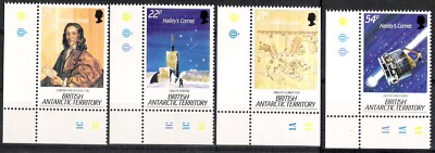 British Antarctic Territory 1986 Halley Comet Serie New AdF Illing. Neu postfrisch