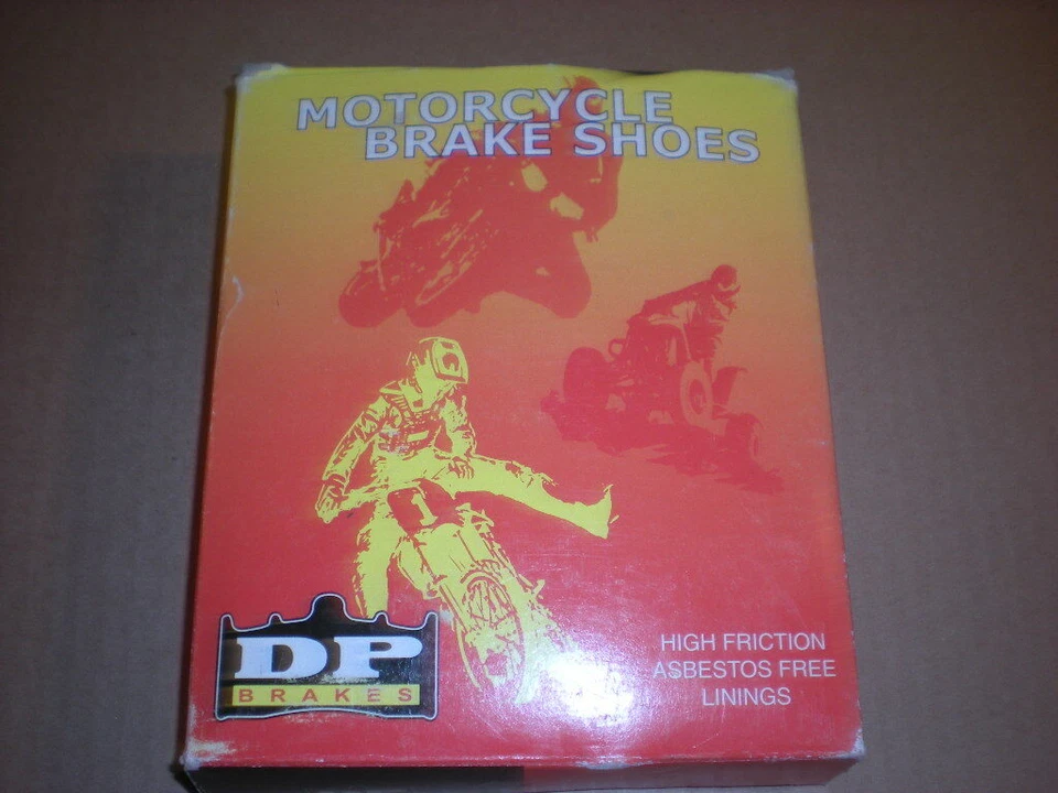 DP-9143 - Zapatas de freno traseras Kawasaki KDX200 - delanteras, KE175 KL250, KLR250 - traseras Foto 2 de 4