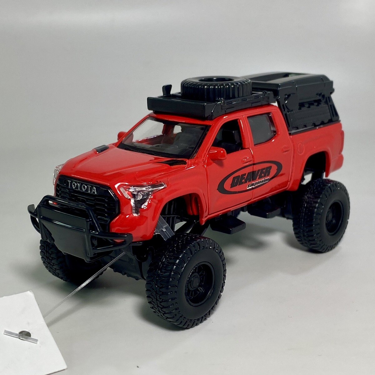 2022 Toyota Tundra TRD Pro Maisto 1:52 Diecast Pickup Truck Red Deaver