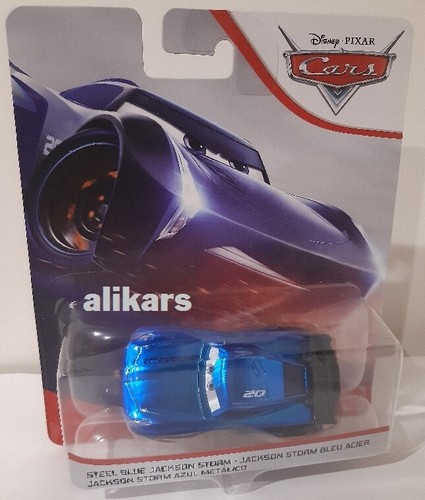 STEEL BLUE JACKSON STORM - Coches Cars Disney Vehículos Diecast Azul Metalico - Zdjęcie 1 z 1