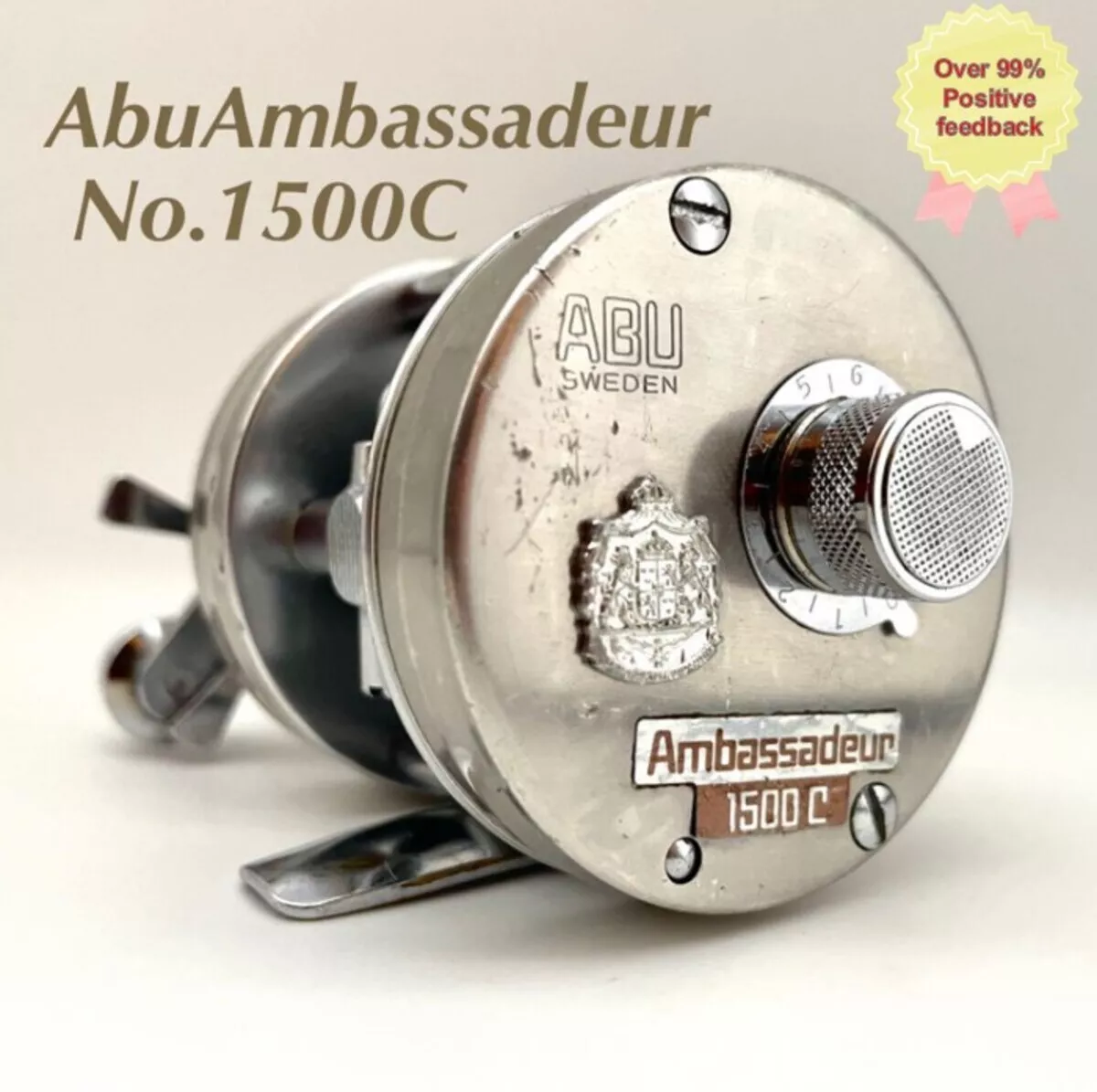 Shakespeare Abu Ambassador 1500C High Speed Bait Reel Fishing out of print