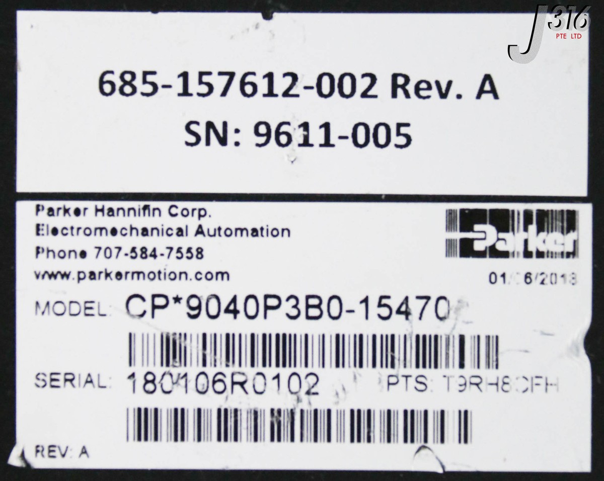 an 34123 PARKER SERVO CONTROLLER, ACR9000, LAM 685-157612-002 CP