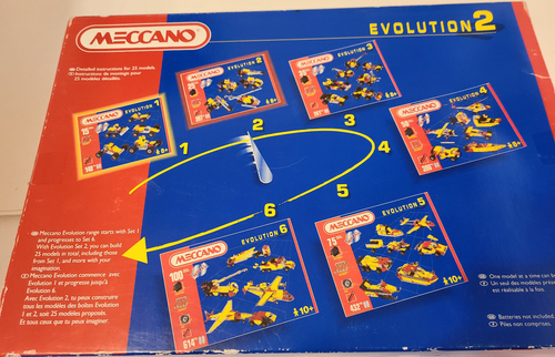 Mecanno Evolution 2 Motorized Metal Construction System, 207 Parts NEW - Picture 9 of 17