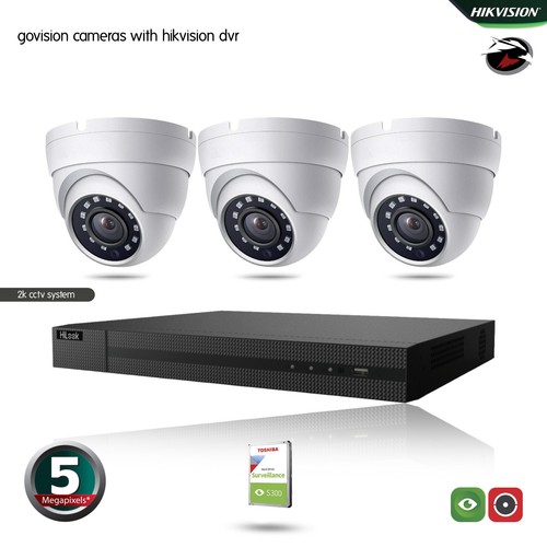 HIKVISION HILOOK CCTV SYSTEM 5MP DVR AUSSEN NACHTSICHT SICHERHEIT HD KAMERA KIT - Bild 19 von 45