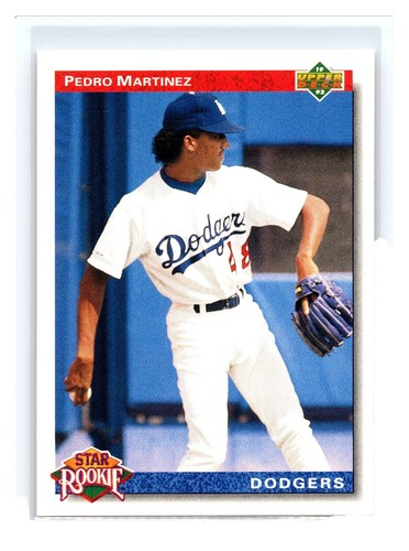 1992 Upper Deck - Star Rookie Pedro Martinez (RC) Card #18 | eBay