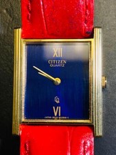 Citizen Quartz Dress Watch Gold-Tone Vintage 33mm Collectible Classic Timepiece