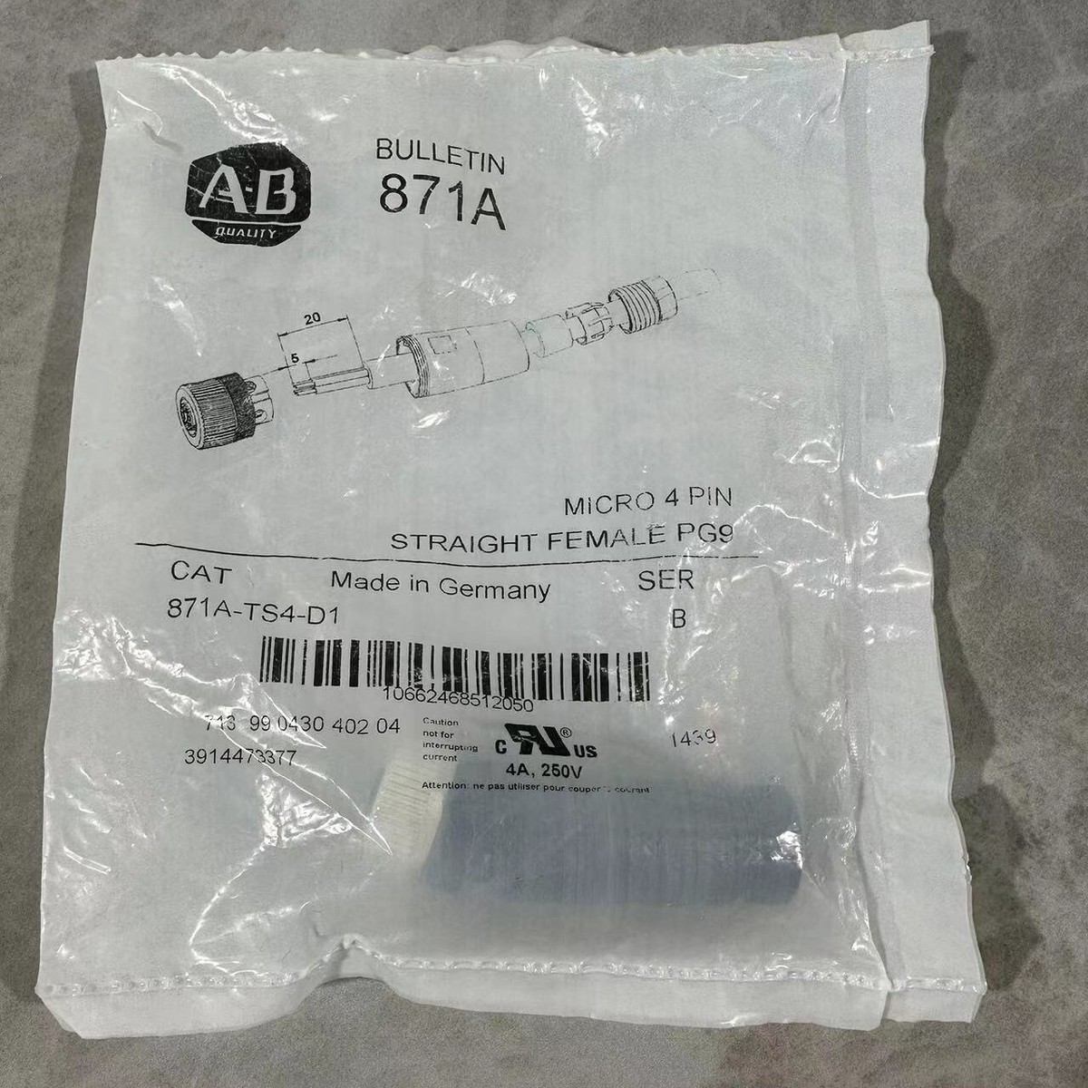 Free shipping 871A-TS4-D1 Allen Bradley accessories 871ATS4D1 | eBay