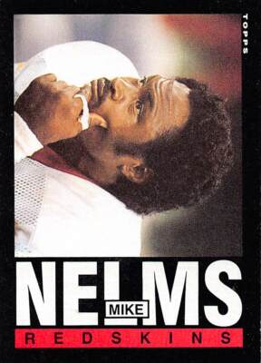 Mike Nelms 1985 Topps #188 Redskins ID:24376 | eBay