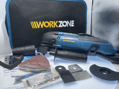 Work Zone 300W Multifunctional Tool Sander, Saw, Grinder WMW 300-2