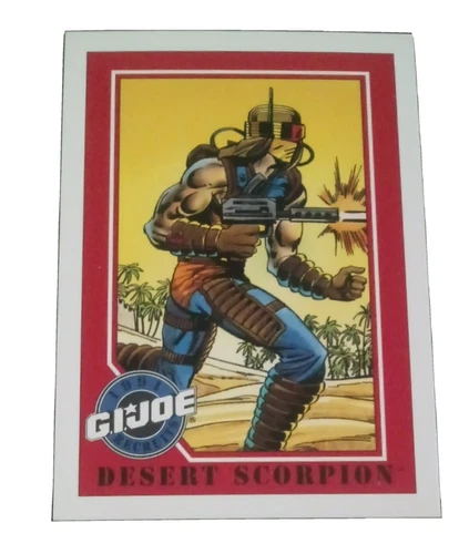 Impel - 1991 GI Joe Trading Card Desert Scorpion #130 - Many Non - Sport Cards