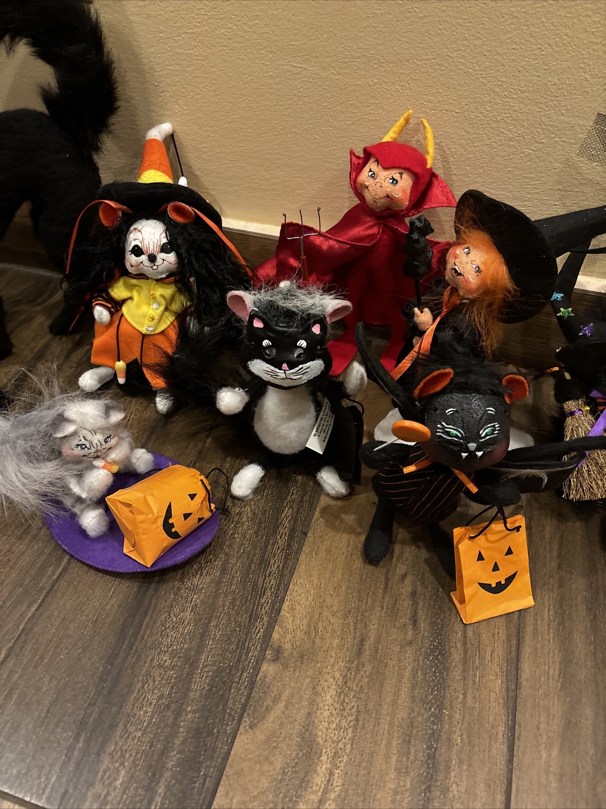 Annalee Dolls Lot Of 9 Halloween Dolls eBay