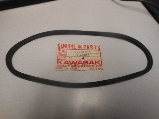 NOS Kawasaki Tail Lamp Lens Gasket 69-71/73-75 H1 72-75 H2 23028
