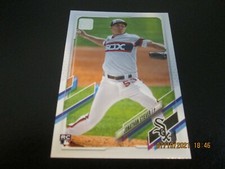 JONATHAN STIEVER WHITE SOX 2021 TOPPS SERIES 2 ROOKIE CARD #528