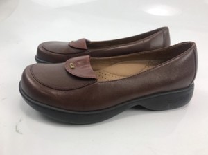 Dansko Lulu Mary Janes Brown Leather Flats Sz 36 Flats Wedges