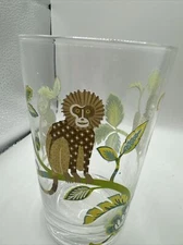 Iced Tea Glasses With Monkeys Set of 6