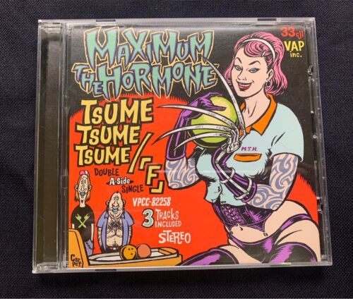 CD Maximum the Hormone Tsume Tsume Tsume/F Single Japanese J-Rock OBI - Picture 1 of 10