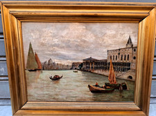 VENEZIA -VENICE- PRIMI '900 --PITTORE DIALMA PICASSO XIX-XX SECOLO---