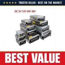 5V 12V 24V 36V Switching Power Supply SMPS AC 220V to DC 1A-30A LED Driver