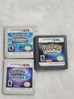 Pokemon Alpha  Sapphire 3ds, Pokemon Moon 3ds , Pokemon Diamond Ds 3 Game Lot