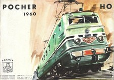 Catalogo Pocher & Muratore s.n.c. Torino 1960 Brochure - Treni Elettrici HO