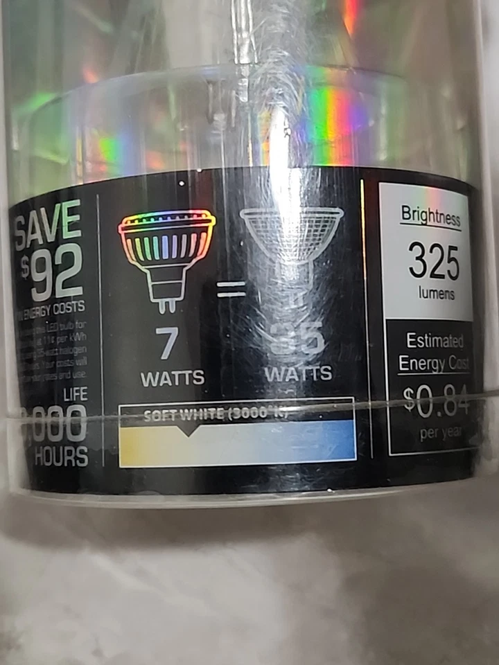 Feit Performance LED Dimmable 12V MR16 7W Bi-Pin Track Lighting Bulb -Soft White - Image 3 of 4