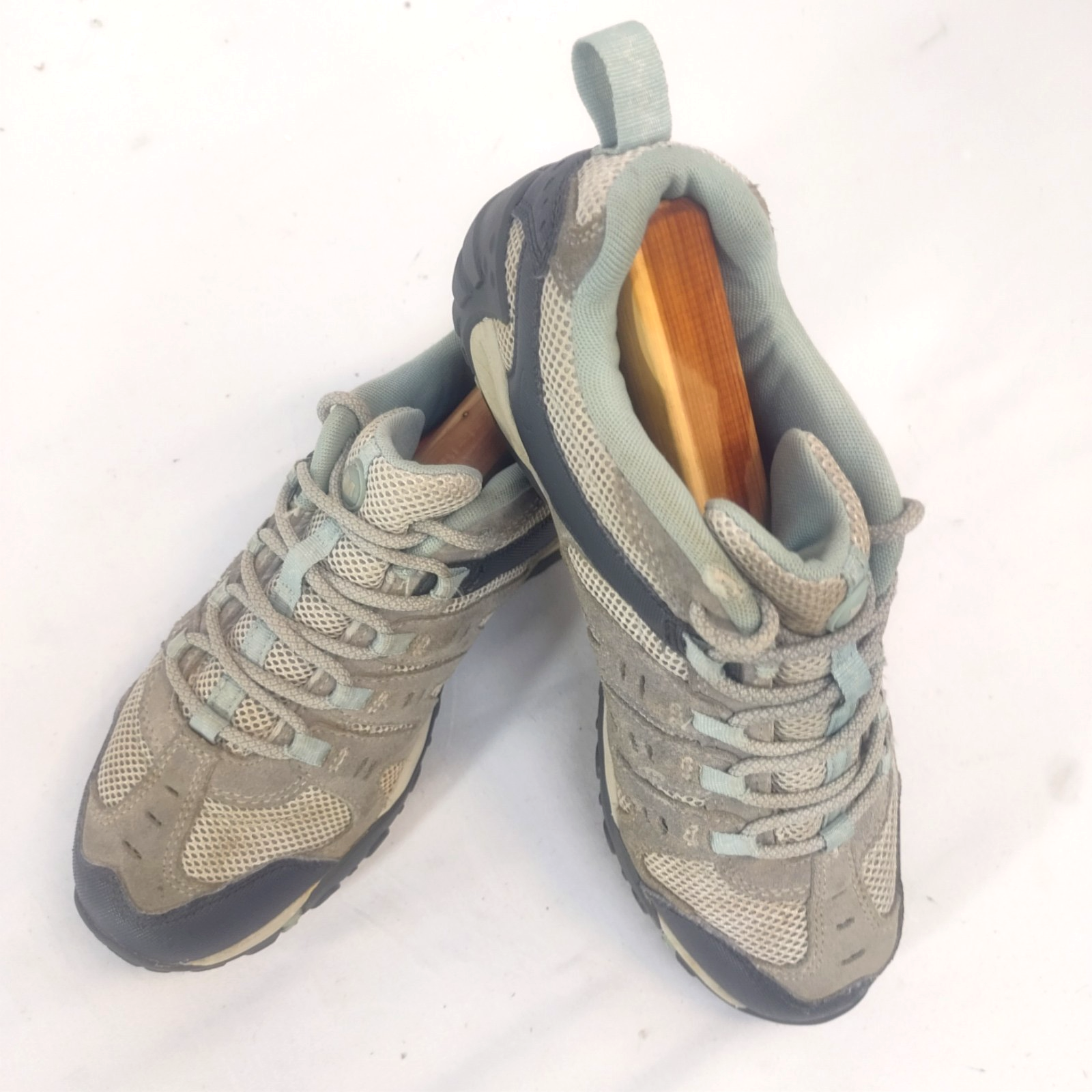 Scarpe da trekking Merrell Accentor Wild Dove Cloud blu grigio sneakers donna 9