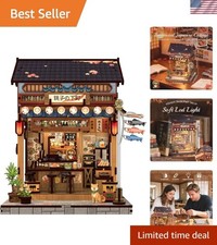Book Nook Kit - DIY Miniature Dollhouse Kit for Adults and Teens