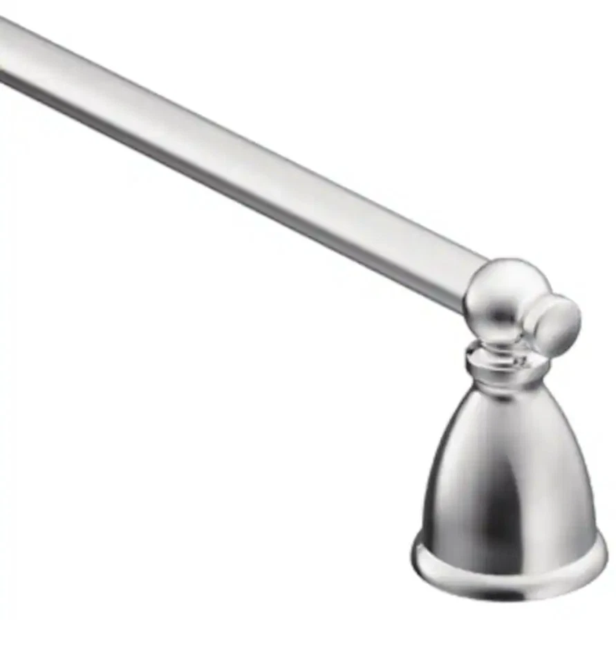 Полированный хромированный держатель стержня для полотенца Moen Caldwell 18 дюймов Y3118CH - Изображение 3 из 4