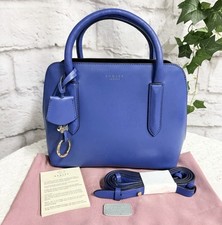 ⭐️RADLEY BNWOT “Liverpool Street 2.0” Small Leather Multiway Tote Bag, Blue⭐️