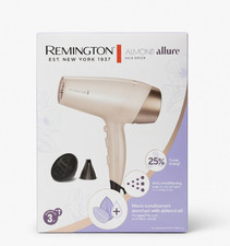 Image of Remington Almond Allure Hair Dryer Inc Attatchments With Micro Conditioners BNWT