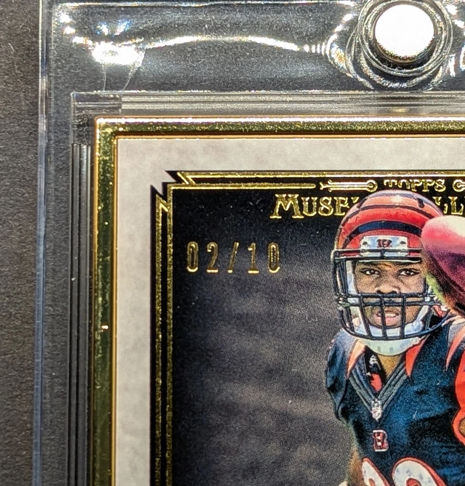 JEREMY HILL Rookie Auto 2014 Topps Museum Collection Gold Frame SSP /10 RC - Image 2 of 3