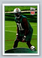 2009 Topps Rookie RC #428 Sean Smith Miami Dolphins Football Card