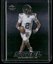 2023 Leaf Trinity (Mega Box) #S-6 Antwann Hill Jr. Steel Stars and Dots Silver