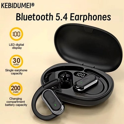 Open Ear Wireless Bluetooth Kopfhörer 5.4 Ohrhörer für Android & iPhone Ohrhörer
