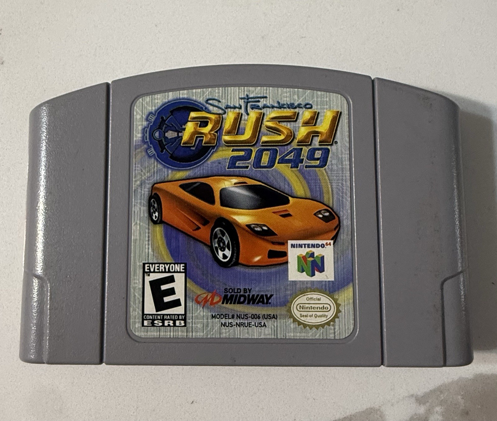 San Francisco Rush 2049 (Nintendo 64) N64 Genuine TESTED WORKING Cartridge