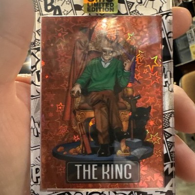 Saturday Morning Cards Stan Lee Red Stars Sample On The King