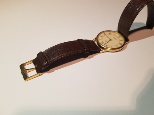 1980s Omega DeVille Swiss 1365 Gold Plate Mens Watch Vintage Original 19101301 - Bild 5 von 11