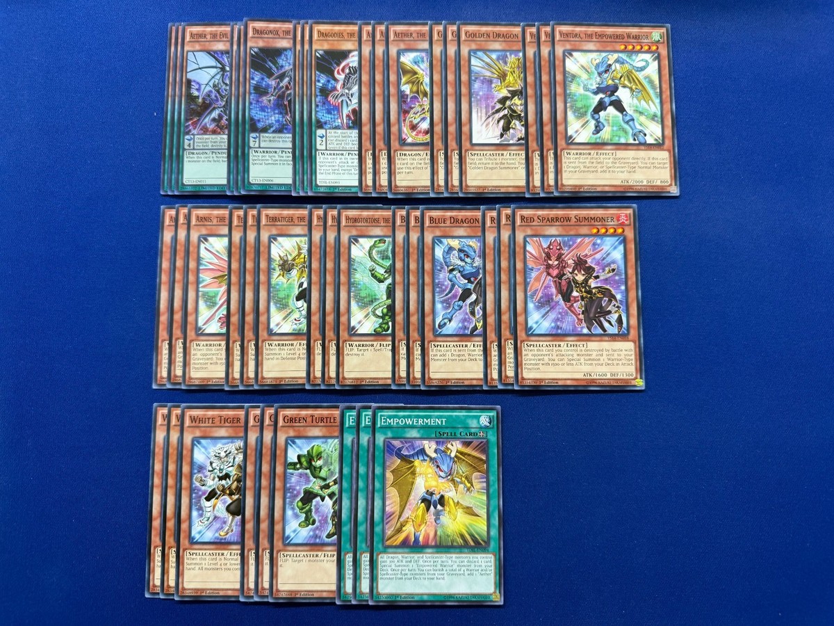 Yu-Gi-Oh! - Complete Empowered Warrior & Summoner Deck