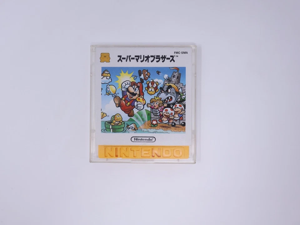 Super Mario Bros 1 NES Nintendo Famicom дисковая система коробка из Японии продавец из США - Изображение 4 из 4