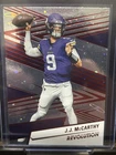 2025 Panini Revolution Football Red Cosmo J.J. McCarthy #138