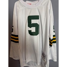 NWOT Paul Hornung 1961 Green Bay Packers Mitchell & Ness Authentic Jersey 3XL 56
