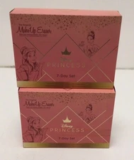 The Original MakeUp Eraser Ultimate Disney Princess 7 Day Set LOT OF 2