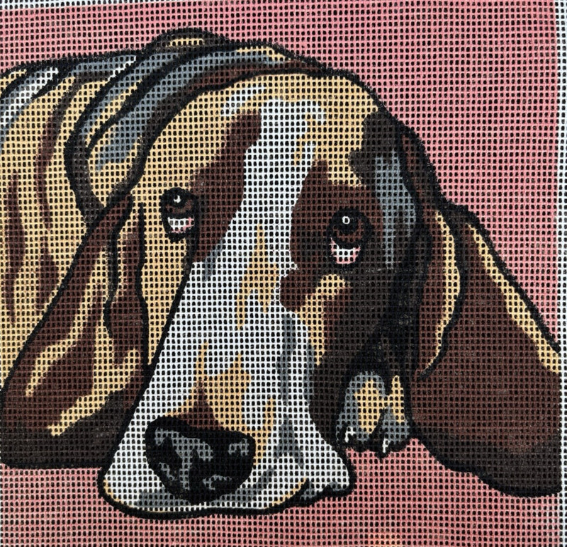 "I am Smiling" Printed Needlepoint Canvas