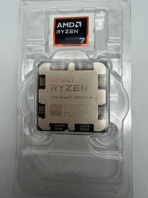 AMD Ryzen 7 7800X3D Processor (5 GHz, 8 Cores, Socket AM5)