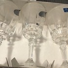 Lady Victoria Chantelle Crystal White Wine Glasses 6 oz Clear Set of 4 — photo 5