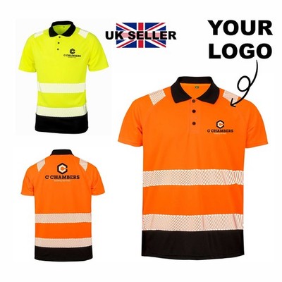 High Vis Result Poloshirt, Warnschutzpoloshirt, Arbeitsschutz Arbeitskleidung