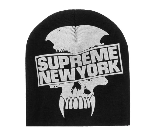 ☠️ Bonnet Supreme X Bounty Hunter FW23 NEUF noir LIVRAISON GRATUITE