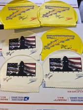autographed speedo swim caps colleen lamme 6 total new