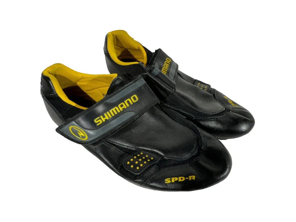 SHIMANO R072 Vintage Cycling Road Shoes EU44 US10 UK9 Mondo 275 mm cs632 - Image 2 of 4