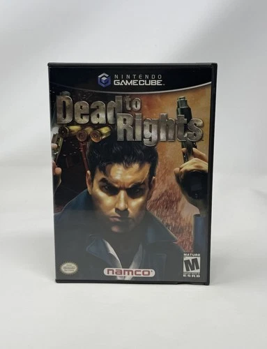 Dead to Rights Nintendo GameCube Complete CIB with Reg Card Mint Disc Authentic